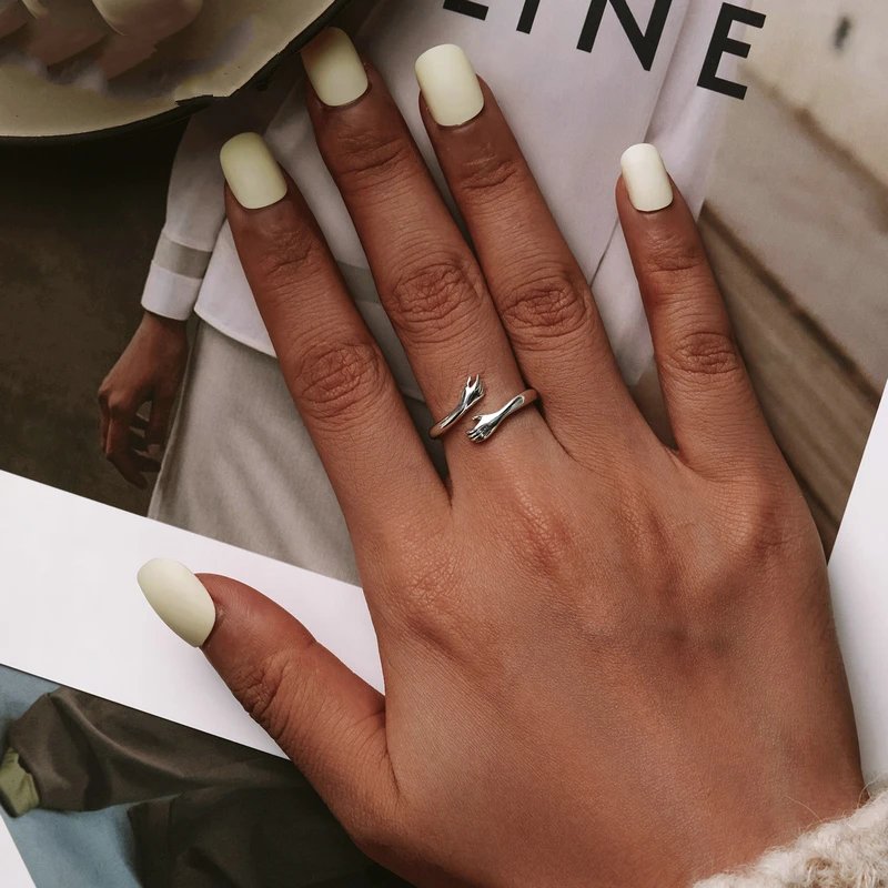 Suzi Ring: A Symbol of Love, 3 Colors from Luxe Jewelry is designed to evoke feelings of tenderness and connection